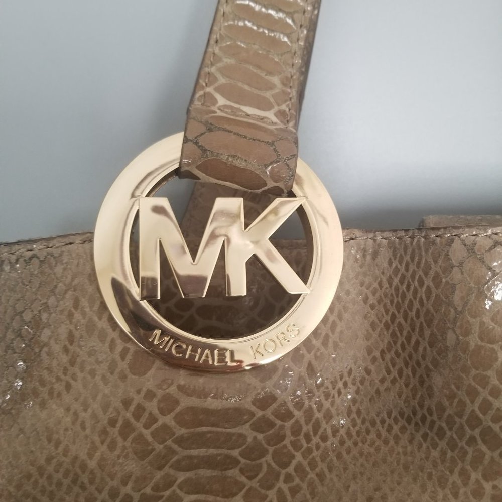 Michael Kors Python Bag - Picture 2 of 5